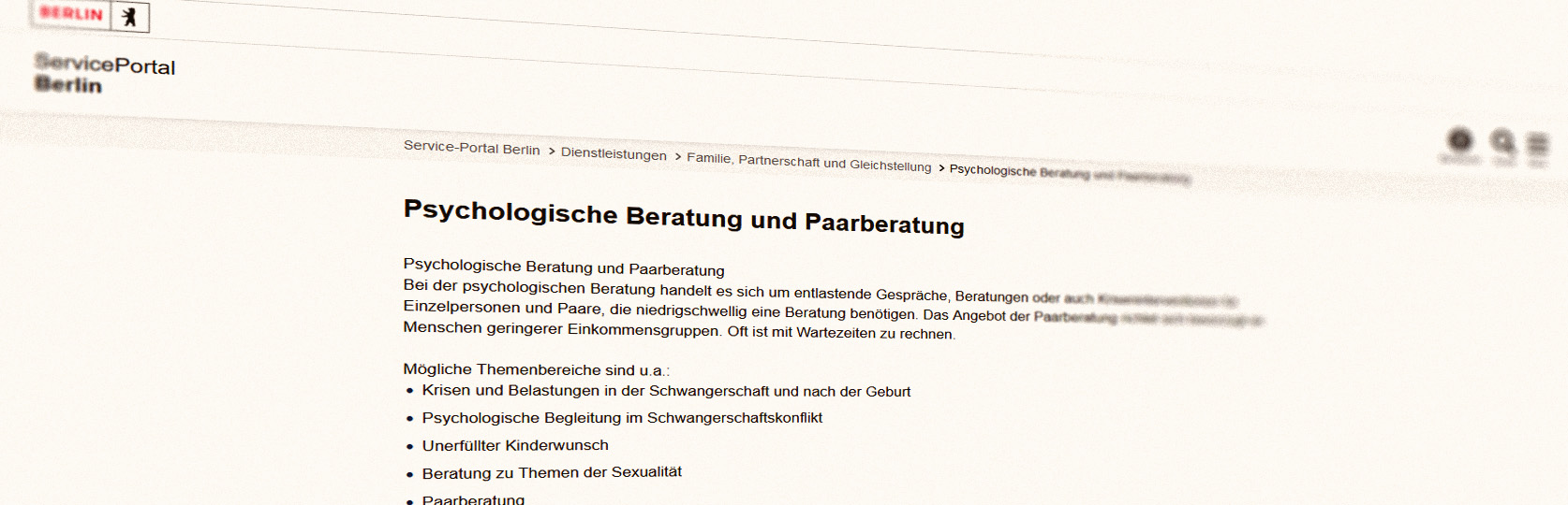 Teaser Beratungsstellen Screenshot Website