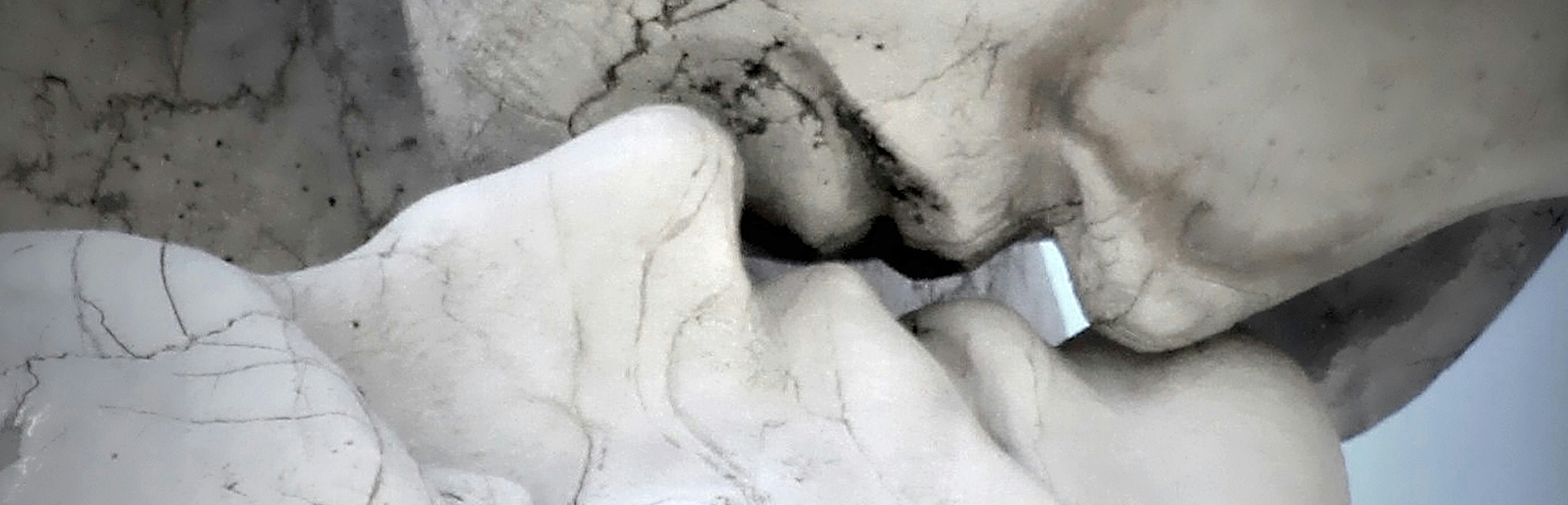 Intimität Marmor-Statue